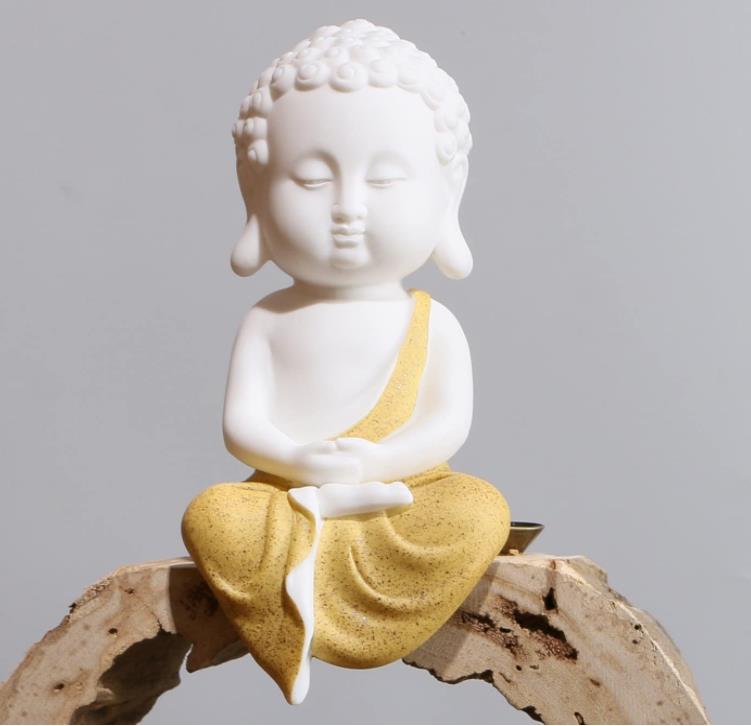 Zen Monk Figurine Wholesale - Dehua White Porcelain Tea Pet Factory