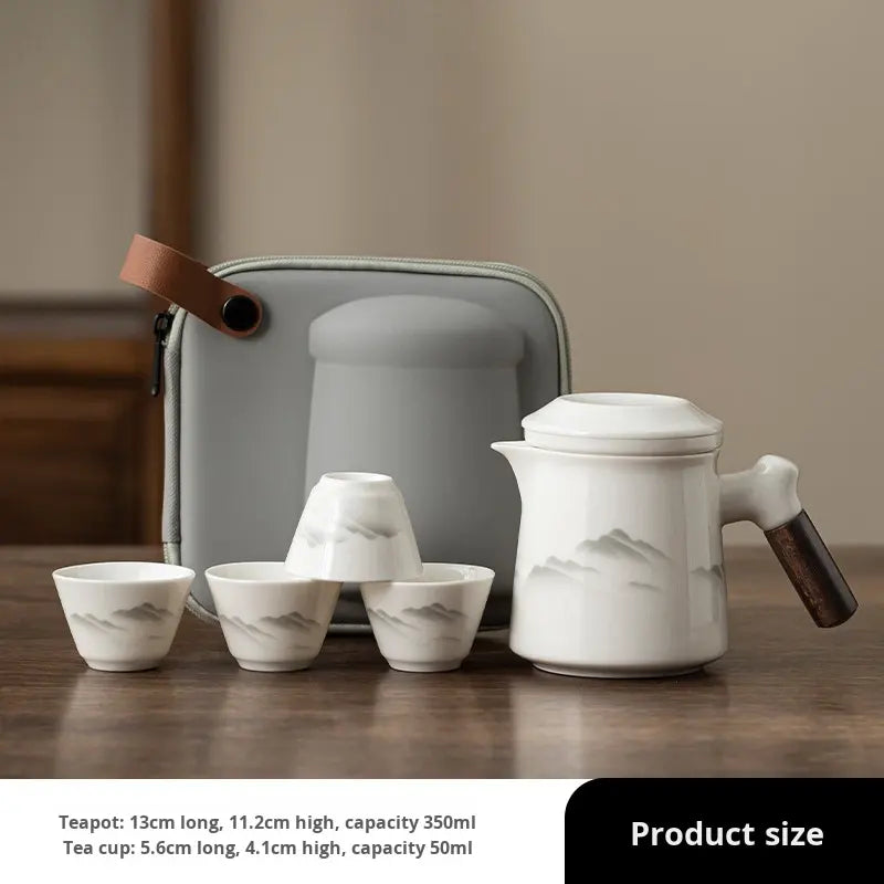Travel Tea Set Case