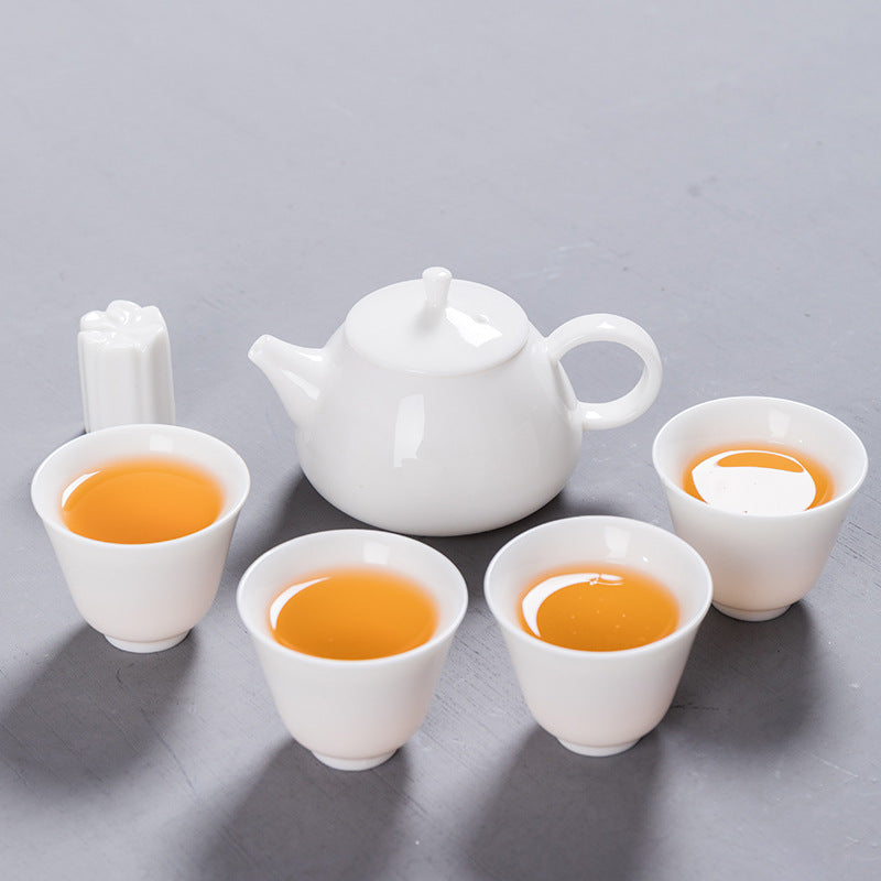 Tea Set Teapot Angle