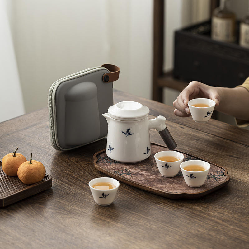 Travel Tea Set Detail